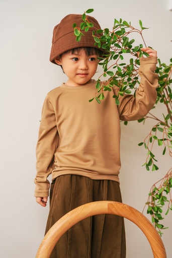 QDYL 62 Quick Dry Kids Round Neck L/Sleeve